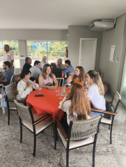 Confraternização: Auditores-fiscais participam de almoço na sede do Sindifisco-GO