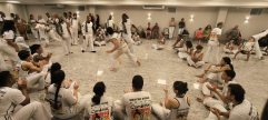 Auditório do Sindifisco-GO recebe batizado e troca de graduação de capoeira