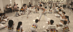 Auditório do Sindifisco-GO recebe batizado e troca de graduação de capoeira