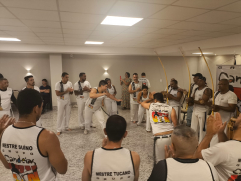 Auditório do Sindifisco-GO recebe batizado e troca de graduação de capoeira