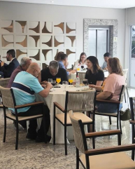 Auditores participam de último almoço de confraternização no Sindifisco-GO