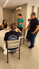 Auditores participam de último almoço de confraternização no Sindifisco-GO