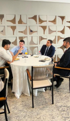 Auditores participam de último almoço de confraternização no Sindifisco-GO