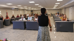 Fotos e vídeo: Palestra Mês da Mulher 2026