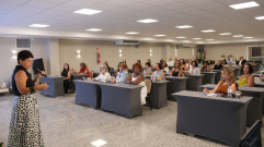 Fotos e vídeo: Palestra Mês da Mulher 2026