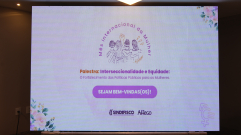 Fotos e vídeo: Palestra Mês da Mulher 2026
