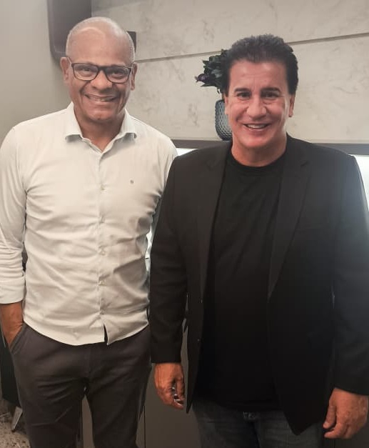 Presidente do Sindifisco-GO recebe visita do jornalista Jordevá Rosa 