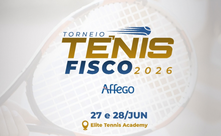 Affego movimenta calendário esportivo com o Torneio Tênis Fisco