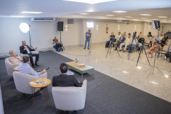 Marconi Perillo abre a série de sabatinas do “Conversa com o Candidato — Eleições 2026”