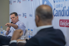 Marconi Perillo abre a série de sabatinas do “Conversa com o Candidato — Eleições 2026”