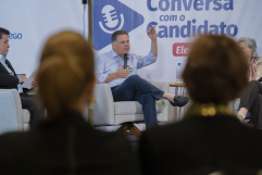 Marconi Perillo abre a série de sabatinas do “Conversa com o Candidato — Eleições 2026”